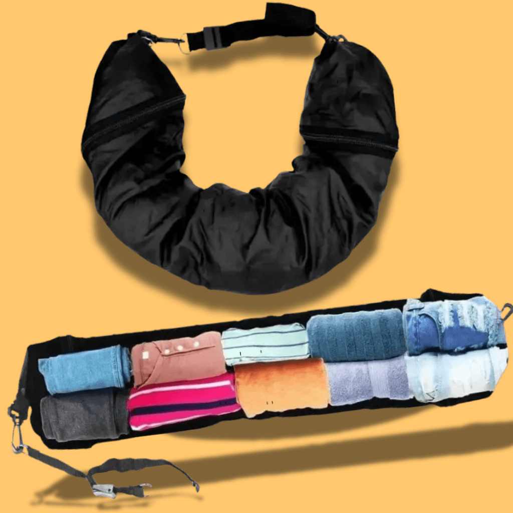 Schowuś - Pojemna Poduszka Turystyczna